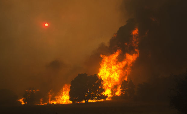 The Doce Fire near Prescott